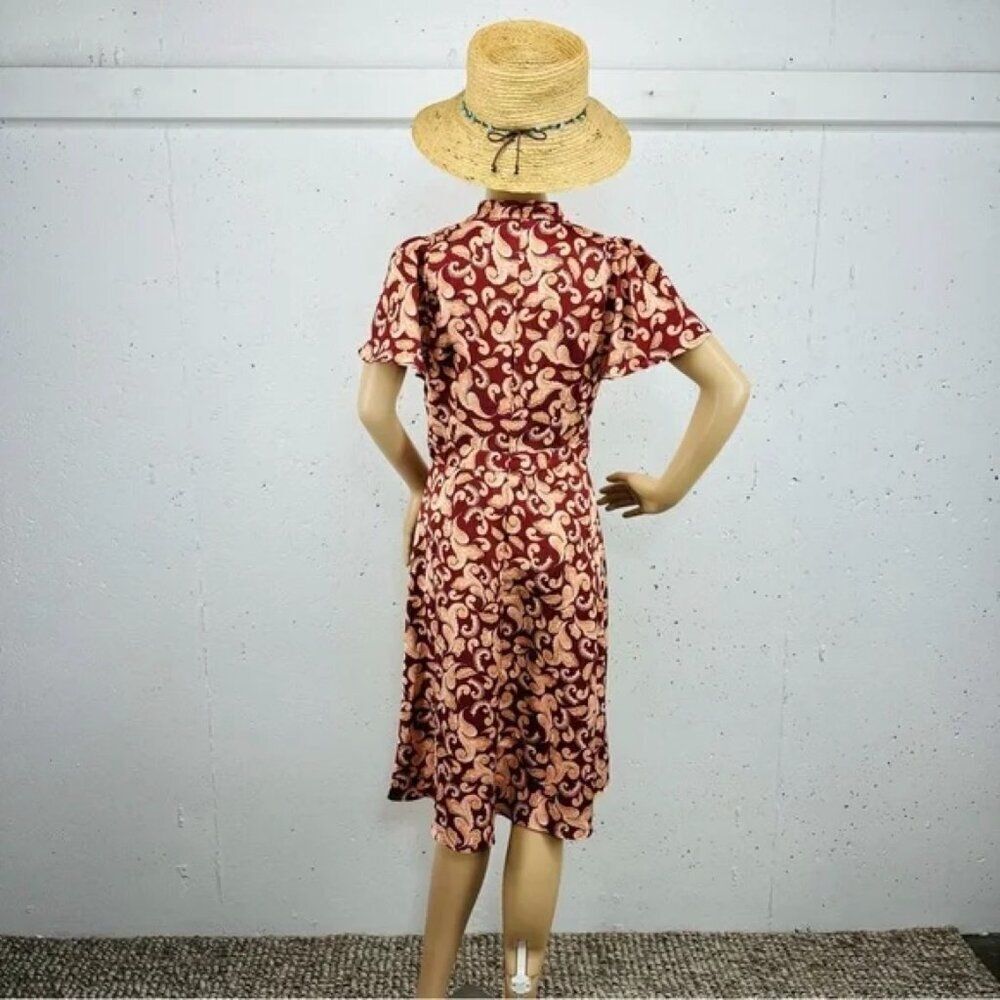 Lot of 3 Ann Taylor & Loft Women's Size 4P Petite 2 Skirts and Rust Dress - Picture 14 of 16